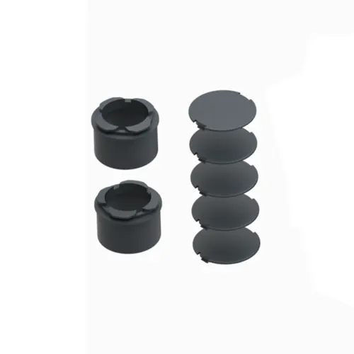 Conjunto Condulete PVC 1" c/1 Tomada 10A Cinza Wetzel