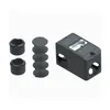 Conjunto Condulete PVC 1" c/1 Tomada 10A Cinza Wetzel
