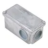 Condulete Aluminio Multiplo ( L ) 1.1/4" e 1.1/2" C/ Tampa S/ Pintura Wetzel