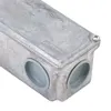 Condulete Aluminio Multiplo ( L ) 1.1/4" e 1.1/2" C/ Tampa S/ Pintura Wetzel