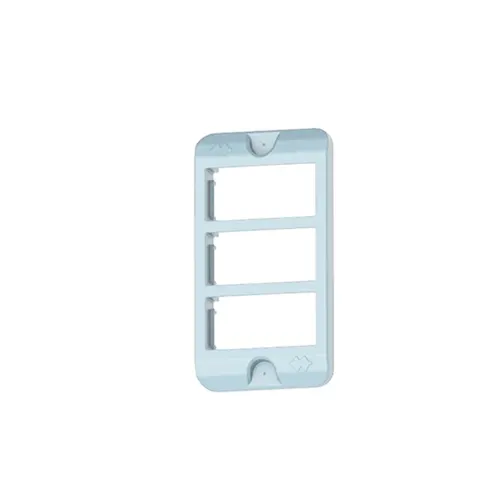 Tampa Condulete PVC 3/4" 3 Postos Horizontal Branco Wetzel