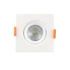 Mini Spot Led 3W 6500K Bivolt Branco Quadrado Luminatti