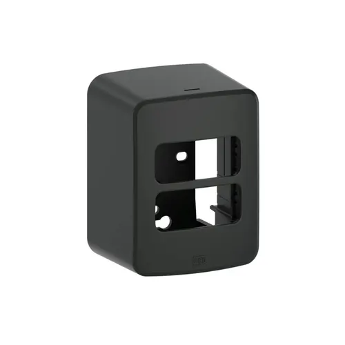 Caixa e Placa Sobrepor 2 Pos Compose Preto Weg