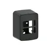 Caixa e Placa Sobrepor 2 Pos Compose Preto Weg