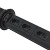 Torre de tomada Mini Totem Manual 20A 3NBR Preto Dutotec