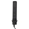 Torre de tomada Mini Totem Manual 20A 3NBR Preto Dutotec