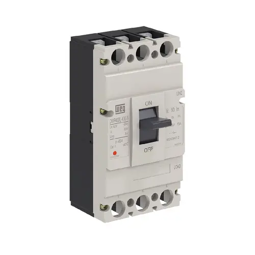 Disjuntor Tripolar Caixa Moldada 350A Dwp400L-350-3 Weg
