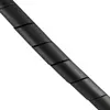 Tubo Espiral 1/2 Pe Preto Frontec