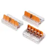 Conector Emenda 5 Polos 4mm Flowpack C/ 4 Unidades 221 Wago