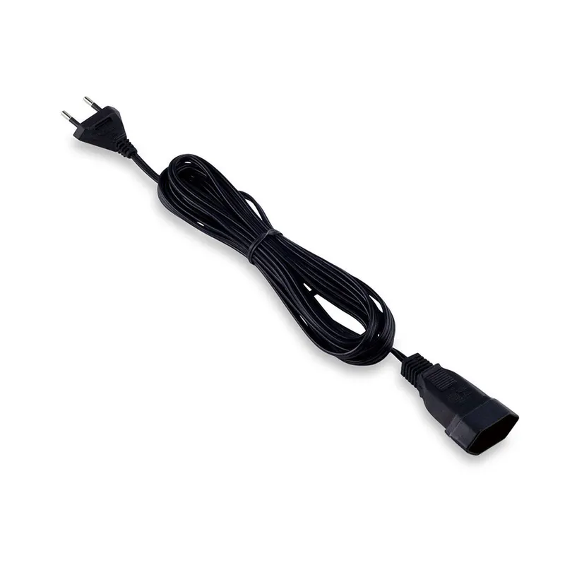 Cordao Prolongador Bipolar 5M Preto Force line*
