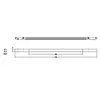 Modulo Led Mag. Skaly Fin 6W 120° 2700K IRC97 48V Branco Nordecor