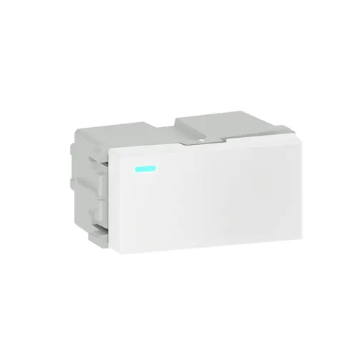 Modulo Interruptor Simples /Paralelo C/Led 10A/250V Branco