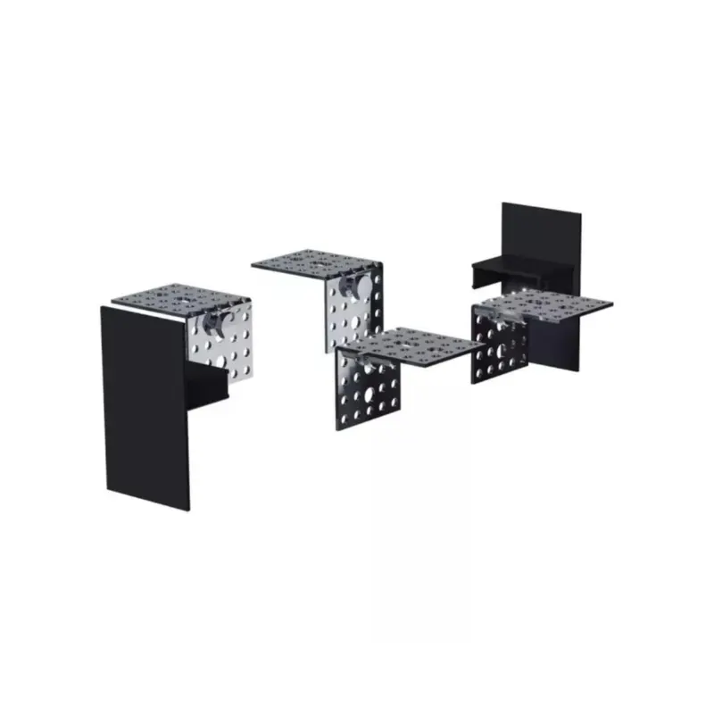 Kit Modular No Frame Preto Luminatti