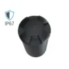 Mini Embutido De Parede E Solo 1W 6500K Preto Bivolt Luminatti