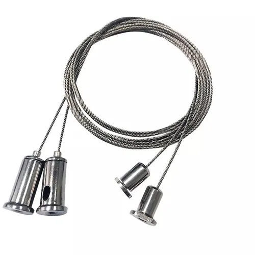Kit Pendente Cordoalho Eletrificado Para Perfil De LED Luminatti