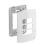 Placa + Suporte 4X2 3 Pos Compose Branco Weg