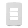 Placa + Suporte 4X2 3 Pos Compose Branco Weg
