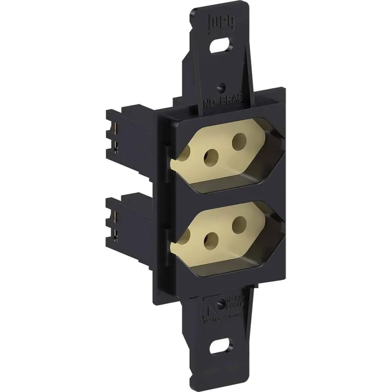 2 Tomada 2P+T 20A / 250V Padrao Preto Weg
