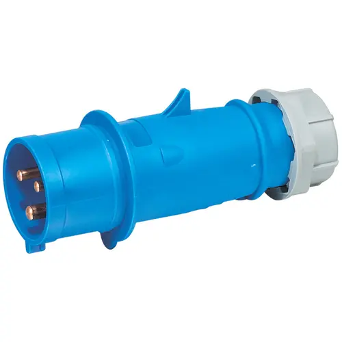 Plug Industrial 2P+T 16A Azul Piw-16P3H4E10 Weg