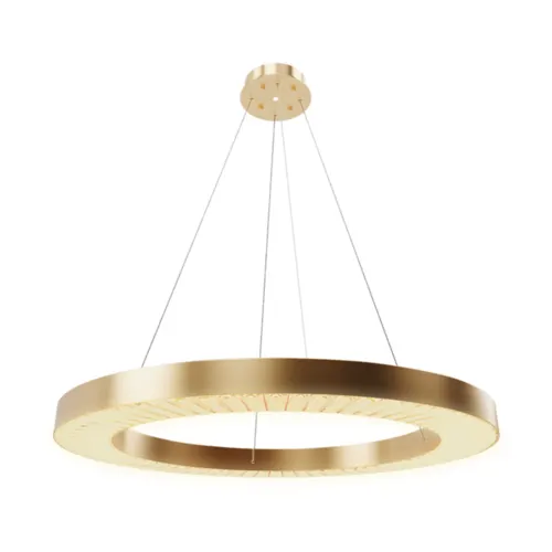 Pendente Aurea 54W Led Dourado 3000K Orluce