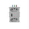 Conjunto 1 Tomada 2P+T 10 A + Tomada USB Bivolt WI-FI Branco Weg