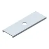 Tampa Cega C/ Furo Sistema Perfil Modular Branco Luminatti
