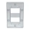 Placa 4X2 2 Posicoes PM Branco/Branco