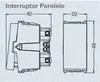 Modulo Interruptor Paralelo 10 A / 250 V Esatta Branco Weg