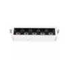 Luminaria De Led 5 Spots De Embutir 10W 3000K Branco Preto Luminatti