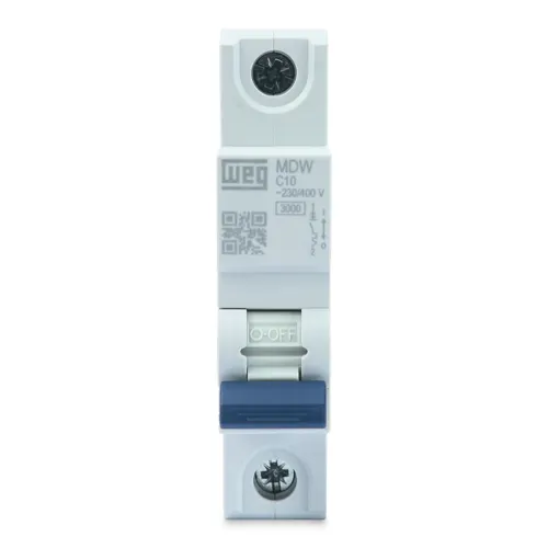 Minidisjuntor Monopolar 10A Mdwp-C10 Weg