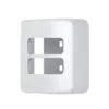 Caixa e Placa Sobrepor 2 Pos Compose Branco Weg