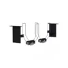 Kit Modular Embutir Preto Luminatti
