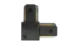 Juncao Linear L para Trilho Preto Foxlux