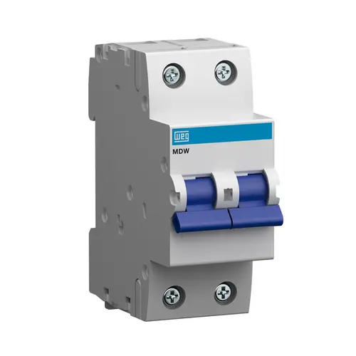Minidisjuntor Bipolar 70A Mdw-C70-2 Weg