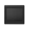Placa 4X4 Cega Style Preto/Preto