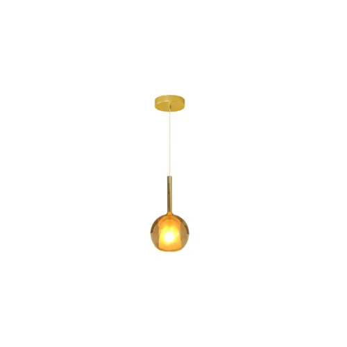 Pendente Inside15cm 1Xg9 Dourado Orluce