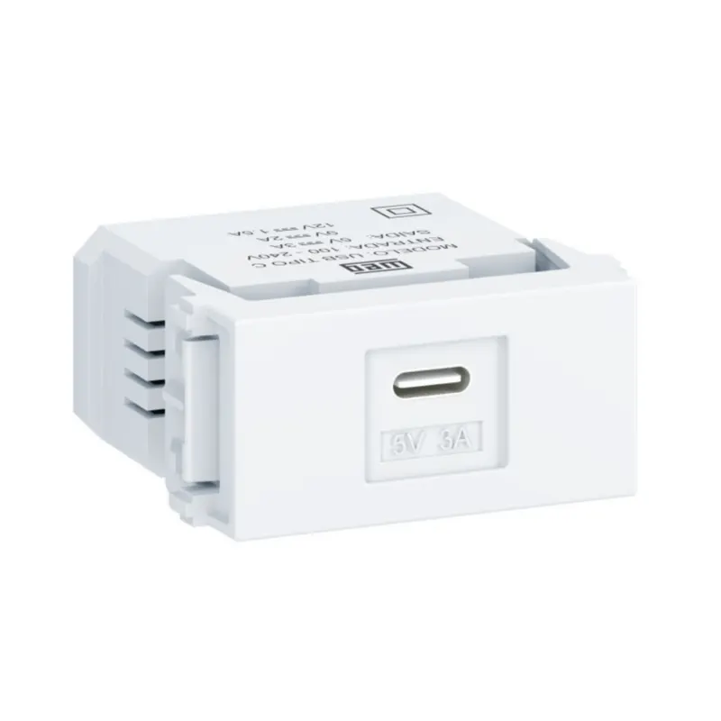 Modulo Tomada Keystone USB-C Esatta Branco Weg