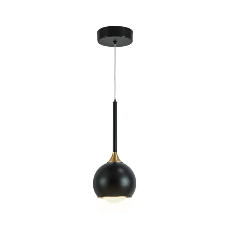 Pendente Gail 5W Led Cobre/Preto OR2105 3000K