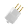 Plug Macho 2P+T 10A 250V Branco Ilumi