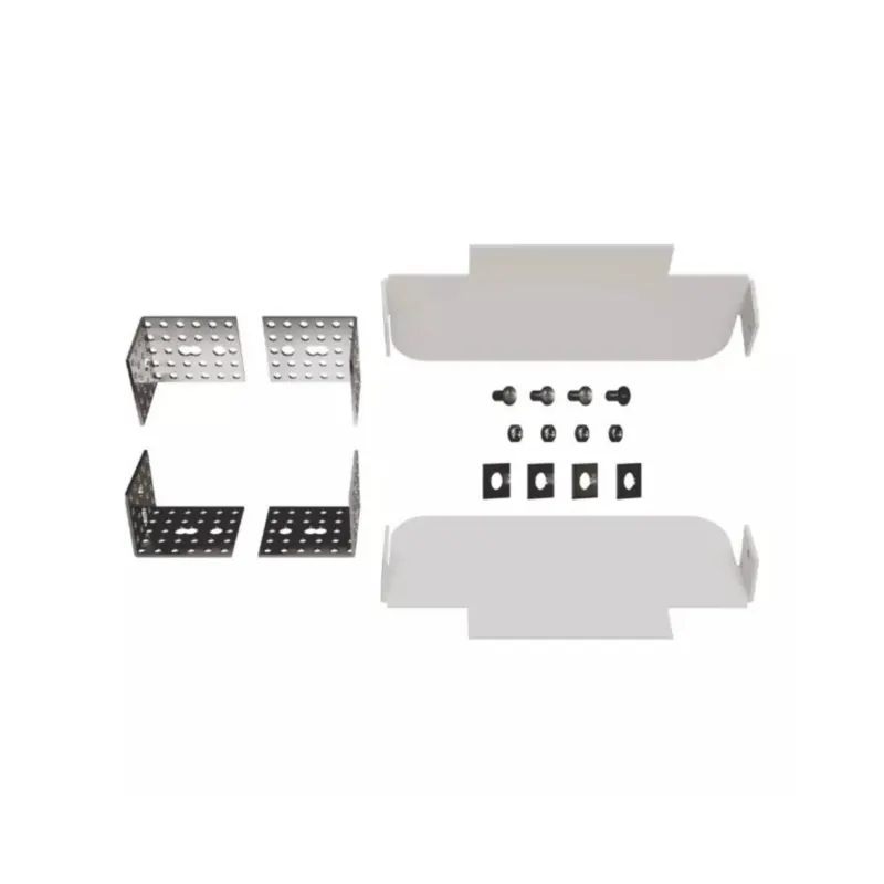 Kit De Fixacao Perfil No Frame Wide Branco Luminatti