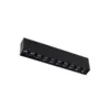Luminaria De Led 10 Spots De Sobrepor 20W 3000 Preto Luminatti