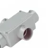 Condulete Aluminio Cinza ( X ) 1.1/2" C/Tampa S/Vedacao S/Rosca Wetzel