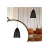 Pendente Detroit Preto Kin