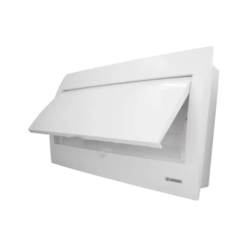 Quadro Distribuicao Embutir 415x240x95mm 18Iec-Pb Soprano ***