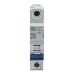Minidisjuntor Monopolar 63A Mdwp-C63 Weg