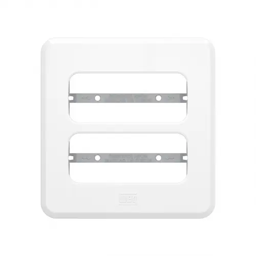 Miniplaca Embutir Moveis 2 Postos Compose Branca Weg