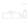 Perfil Sobr Archi Recuado 1M 35mm 23W 24V STH21973BR/27 Stella