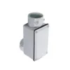 Condulete Aluminio Cinza ( LB ) 1/2" C/Tampa S/Vedacao S/Rosca Wetzel