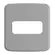 Placa Embutir Moveis 1 Posto Compose Cinza Weg