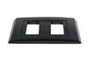 Placa 4X2 2 Posicoes PM Preto/Preto